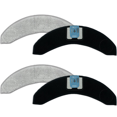 BEBUSINGOTO Confezione da 4 panni di ricambio per iRobot Roomba Combo J7 Plus/ J7+/ J7/ J9+/ J9 Plus Robot Aspirapolvere