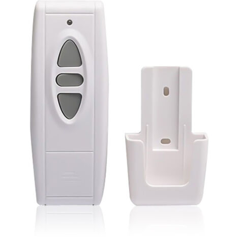 BEBUSINGOTO Control remoto para persianas enrollables, control remoto universal de 433,92 MHz para portones, duplicador de control remoto para puertas de garaje con 3 botones, control remoto para pers