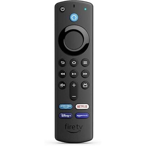 BEBUSINGOTO Control remoto por voz de Alexa (3.ª generación) para Fire TV, con botones de control de TV. Requiere dispositivo Fire TV compatible. Modelo 2021.