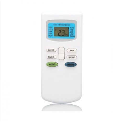 BEBUSINGOTO Control remoto universal para aire acondicionado compatible con TCL, Dronic, Klimaire, Pioneer, Ciac, Airton, Dronic, Fujico, Universal Asia, Airmaster, etc.