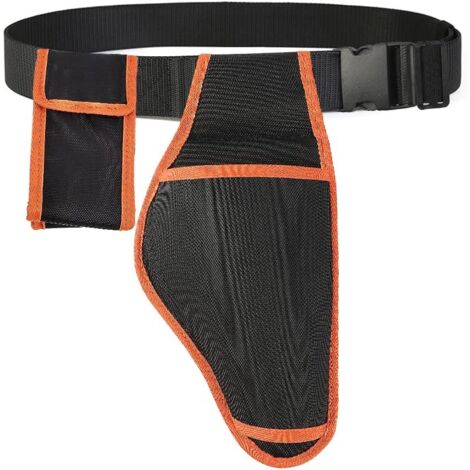 BEBUSINGOTO Copertura per forbici elettriche da potatura con cintura regolabile Borsa per forbici da potatura senza fili Batterie Mobile Bicchiere d'acqua