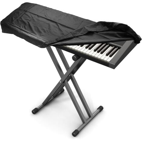 BEBUSINGOTO Copertura per pianoforte a 88 tasti, copertura protettiva antipolvere per tastiera, copertura per proteggere i tasti della tastiera del pianoforte elettronico (130 x 30 x 15 cm)