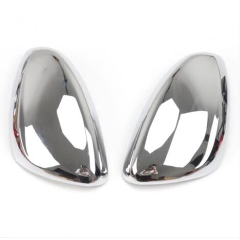 BEBUSINGOTO Cubierta de espejo retrovisor lateral para Peugeot 2008 2014-2018, accesorios ABS cromados, 2 unidades por juego, con lentejuelas.