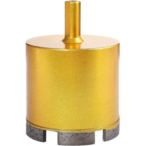 BEBUSINGOTO Diamant-Lochsäge für Glas, Keramik, Marmor, Granit, Schiefer, Porzellan, Marmor (Durchmesser 65 mm)