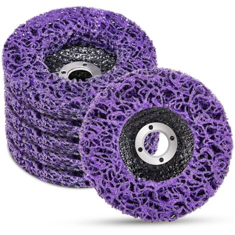 BEBUSINGOTO Dischi per la pulizia di smerigliatrici angolari CSD - Per il trattamento delle superfici o la rimozione della vernice - Smerigliatrice angolare - 115 x 22 mm - Confezione da 5