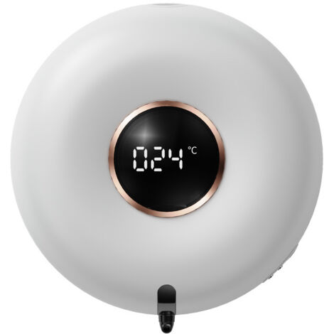 BEBUSINGOTO Dispensador de jabón automático de pared, 300 ml, sin contacto, recargable, para baño y cocina.