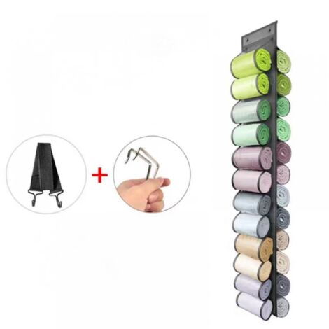 BEBUSINGOTO Doppelseitige Hängeaufbewahrungstasche, Kleider- und Dessous-Organizer
