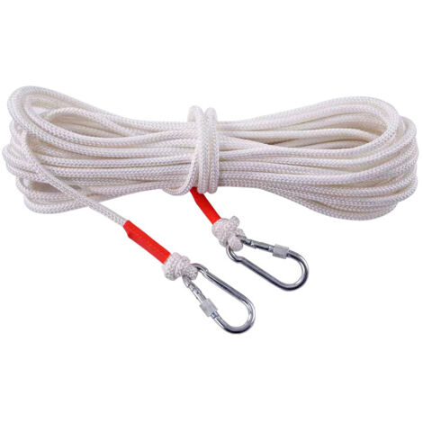 BEBUSINGOTO Ensemble de Fixation pour Hamacs et Balançoires Kit Complet INCL Cordes et Mousquetons Poids Max supporté 160 kg