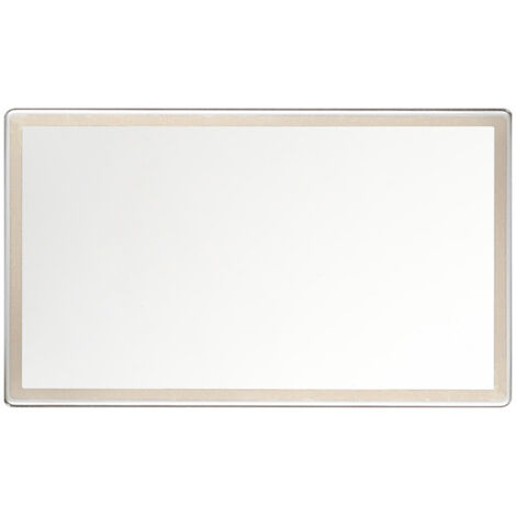 BEBUSINGOTO Espejo de visera para coche, espejo de tocador para coche, espejo de maquillaje para coche, pequeño, 110 x 65 mm