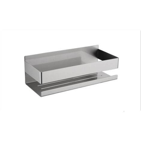 BEBUSINGOTO Estante de ducha autoadhesivo sin perforaciones para baño y cocina.