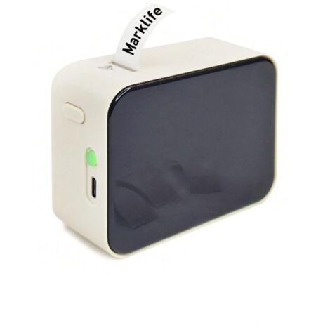 BEBUSINGOTO étiqueteuse Bluetooth, P15 Mini Imprimante Etiquette Autocollante, Etiqueteuse Imprimante Portable Thermique, APP Connexion, Compatible avec iOS et Android pour Maison, Bure au, école (Be
