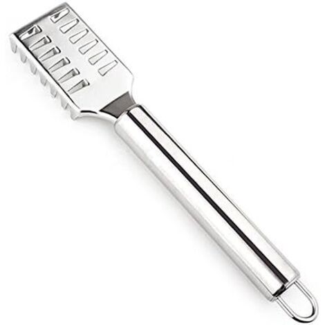 BEBUSINGOTO Fischschuppenentferner aus Edelstahl, Küchenschaber, Schäler