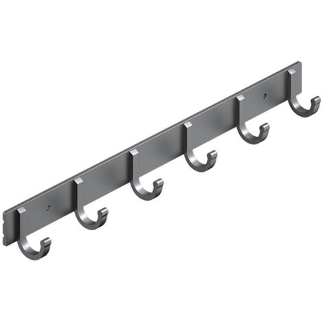 BEBUSINGOTO Ganchos de pared, ganchos de aluminio resistentes para toallas para colgar abrigos, sombreros, llaves, ropa, ganchos para armario, montaje en pared P