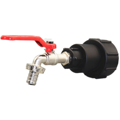 BEBUSINGOTO Grifo de tanque de 3/4" S60X6 Conector de tanque Extensión integrada Tapa de tanque Grifo de tanque de plástico Accesorios para tanque Adaptador de tanque