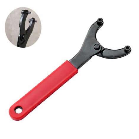BEBUSINGOTO Herramienta para bicicletas, bicicleta de montaña, herramienta para bicicletas de piñón fijo, piezas del soporte del pedalier de la bicicleta, instalación y extracción del anillo de bloque