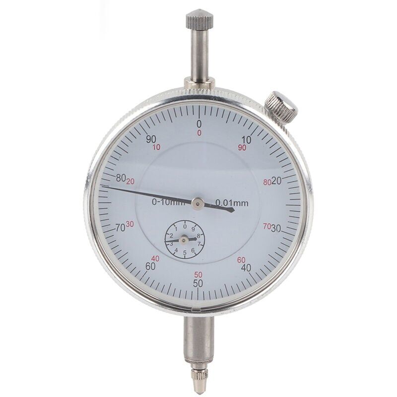 Image of Bebusingoto - Indicatore a quadrante da 0-10 mm, misuratore di precisione da 0,01 mm, strumento di misurazione ad alta precisione