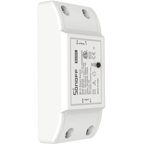 BEBUSINGOTO Interruptor WiFi, módulo de interruptor WiFi de control remoto inteligente, compatible con Alexa y Google