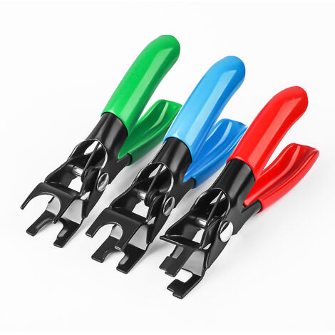 BEBUSINGOTO Jeu de 3 Pinces séparatrices pour conduites de Carburant, pour Le démontage des conduites et tuyaux de Carburant avec connecteurs à dégagement Rapide