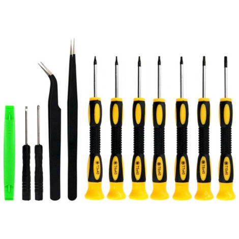 BEBUSINGOTO Jeu de tournevis Torx 12 en 1, T3 T4 T5 T6 T7 T8 T10 spécifications tournevis magnétique pour téléphone portable Xbox PS4 anneau support ordinateur