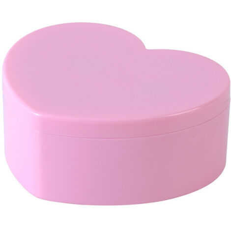 BEBUSINGOTO Joyero rosa en forma de corazón