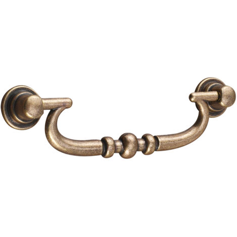 BEBUSINGOTO Klappgriff – Höhe: 111 mm – Mittenabstand: 91 mm – Ausführung: Bronze – Breite: 33 mm
