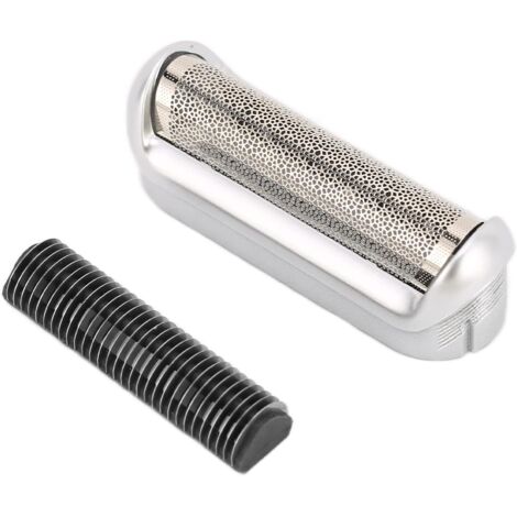 BEBUSINGOTO Lámina de afeitar y cuchilla de repuesto para hombres Braun M90 M60 P40 P50 P60 P70 P80 555 575 370-5S Repuesto de cuchilla de afeitar Cabezal de afeitadora para Braun Serie