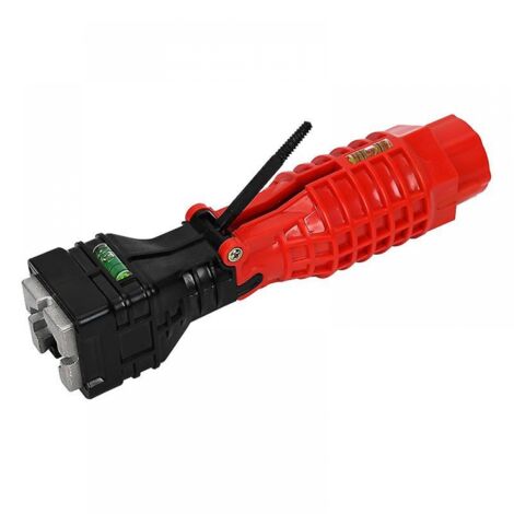 BEBUSINGOTO Llave de plomería multifunción 18 en 1 (roja)