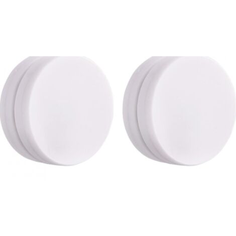 BEBUSINGOTO Lot de 2 paires de poids magnétiques recouverts de caoutchouc pour empêcher la doublure de rideau de s'envoler, pour draperie, nappe, drapeau, rideau d'extérieur