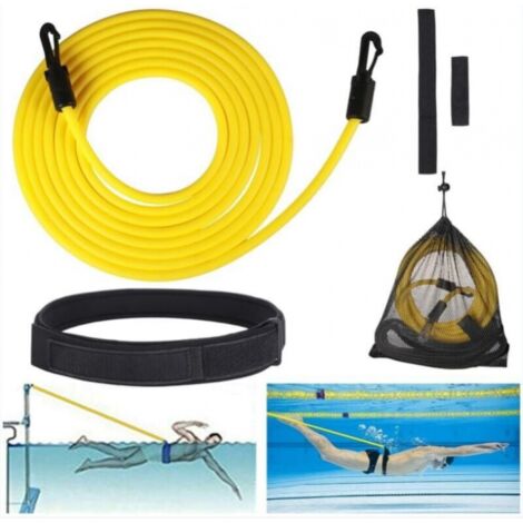 BEBUSINGOTO m verstellbares Schwimmband für Pools, Widerstandsschwimmgürtel, Schwimmband für Kinder, Erwachsene und Profis, Schwimmgürtel, Schwimmband, verstellbares Schwimmband für Pools