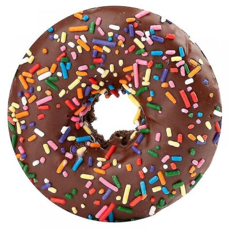 BEBUSINGOTO Manta de franela suave y cálida para viajes en avión, con forma de tortilla de pizza y donut redondo, 100 cm