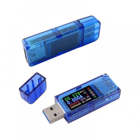 BEBUSINGOTO Medidor de potencia USB 3.0 AT34, 3,7-30 V, 0-4 A, voltaje, multímetro