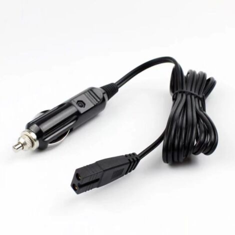 BEBUSINGOTO Mini Réfrigérateur pour Voiture 12V 10A DC Cordon d'alimentation , 1.8m Câble pour Prise Cigare