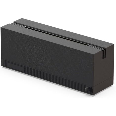 BEBUSINGOTO Ordinateur de bureau Coloré Simulation Flamme Aromathérapie Machine USB Agrandisseur Home Office Atmosphère Lumière Humidificateur,Noir