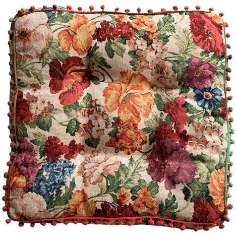 BEBUSINGOTO Paquet de 1 pièce-40x40x5cm-Coussin carré Coussin de sol en peluche pour chambre à coucher - Coussin décoratif pour chambre à coucher, canapé, chaise