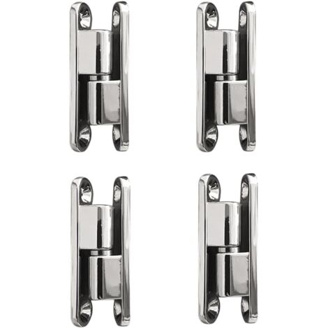 BEBUSINGOTO pares de bisagras de cinta para renovación, bisagras para renovación de puertas, bisagras para dormitorio, tiras de renovación, bisagras atornillables para puertas de dormitorio