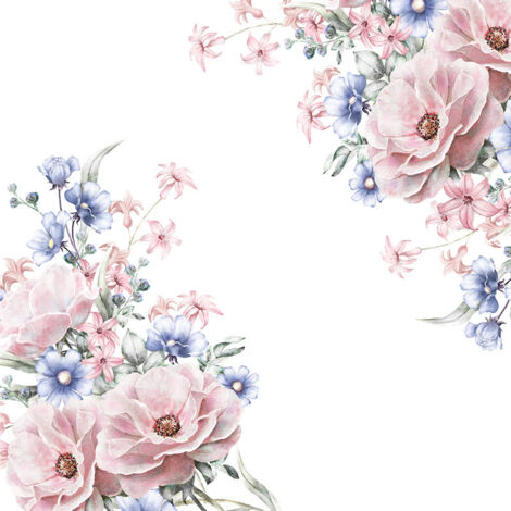 BEBUSINGOTO Pegatinas de pared de ramas de flores decalmile con diseño de flores rosas y pájaros, para dormitorio infantil, salón, ventana y pared.