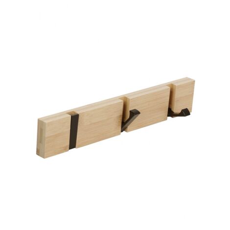 BEBUSINGOTO Perchero de pared con 3 ganchos retráctiles para colgar abrigos, bufandas, bolsos y más.