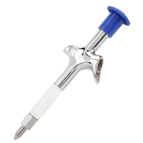 BEBUSINGOTO Pistolet à Graisse pour Vélo, Pistolet graisse de roulement, pompe à graisse 5 voies outil d'huile de moyeu pour M14 pas de vis 2,5 mm grande taille de dent
