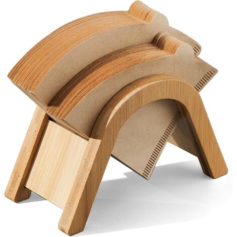 BEBUSINGOTO Portafiltros de café, soporte para filtros de café, portafiltros - Portafiltros de café para almacenamiento, 16  7,6  10 cm