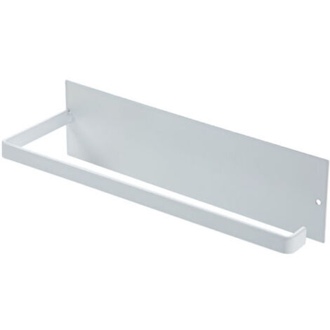 BEBUSINGOTO Portarrollos de papel autoadhesivo para cocina, de pared, color blanco, Guazhuni
