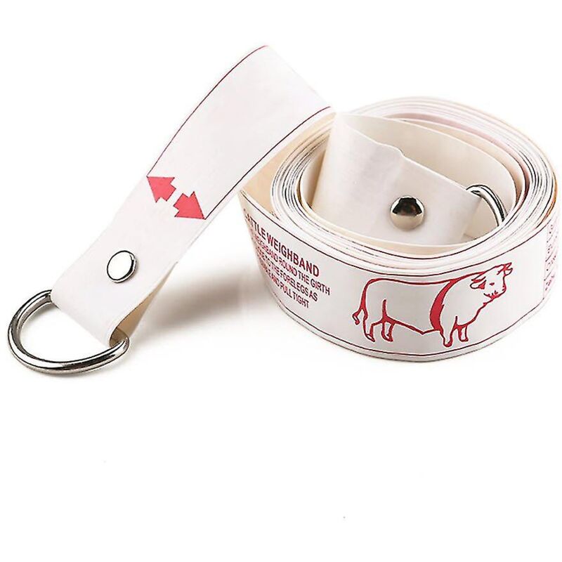 Image of BEBUSINGOTO Professionelles Maßband zur Messung von Gewicht (kg) und Größe (cm) von Nutztieren