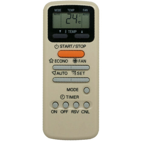 BEBUSINGOTO Reemplazo del control remoto del aire acondicionado compatible con Toshiba WH-E1NE, WH-D9S, WC-E1NE y KT-TS1.