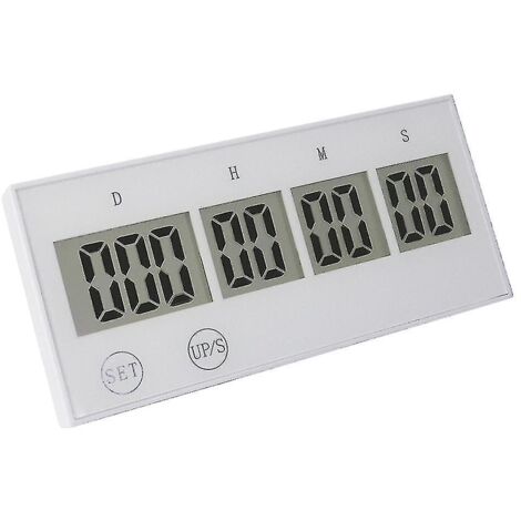 BEBUSINGOTO Reloj de cuenta regresiva reutilizable para todos los grandes eventos de tu vida  Temporizador de cuenta regresiva de hasta 999 días