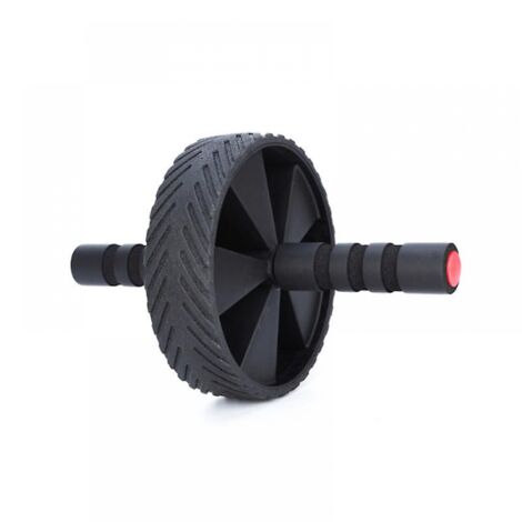 BEBUSINGOTO Roue Abdominale, Adulte Mixte, Noir, Taille Unique