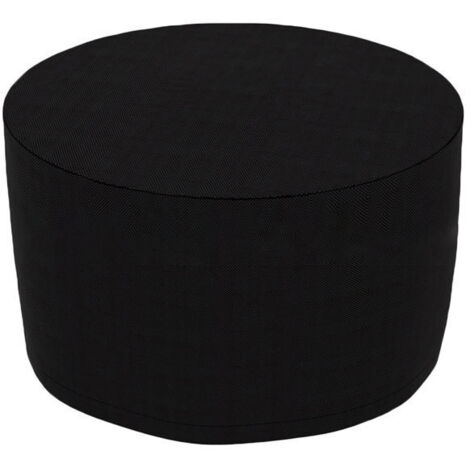 BEBUSINGOTO Runde Gartentischabdeckung, 128 x 71 cm, wasserdichte Gartenmöbelabdeckung, 210D Oxford-Gewebe, runde Outdoor-Tischabdeckung