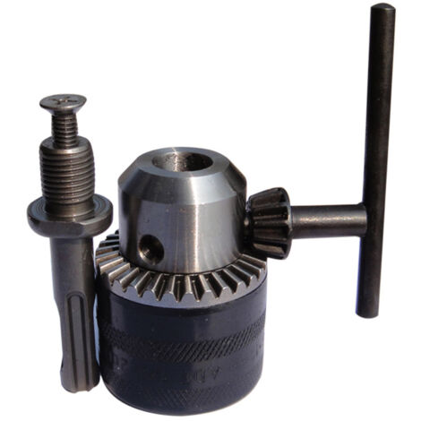 BEBUSINGOTO SDS-Plus 1,5–13 mm 1/2–20 UNF-Bohrfutteradapter mit Schraubenschlüssel