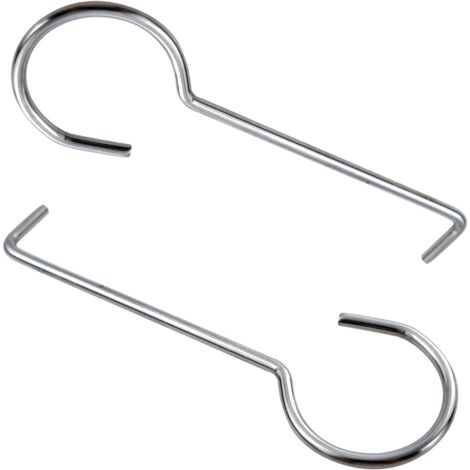 BEBUSINGOTO Set mit 2 Edelstahl-Ablassschlüsseln, Hebehaken