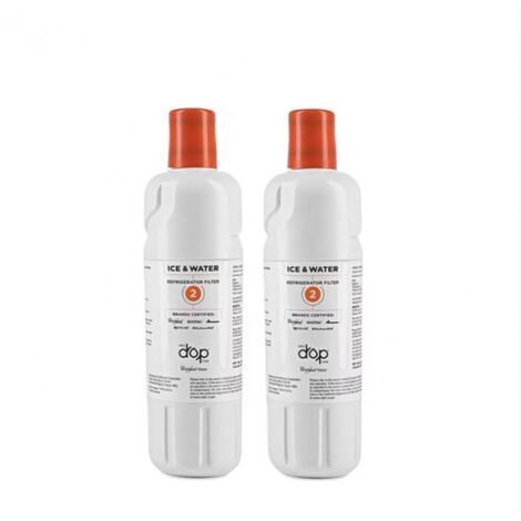 BEBUSINGOTO Set mit 2 Filtern (EDR2RXD1) Kühlschrank, Kühlschrank-Wasserfilter