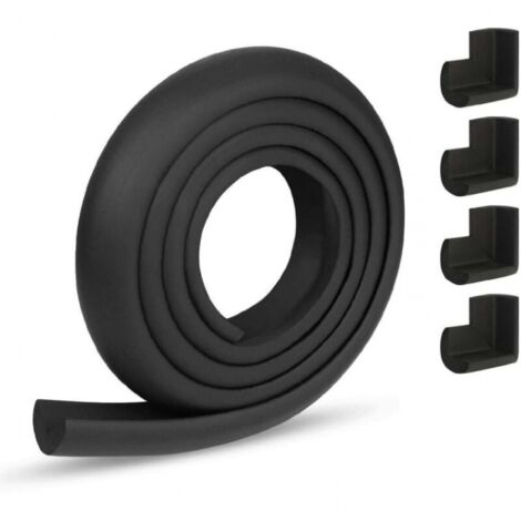 BEBUSINGOTO Sicherheitsschaumstoffschutz, 2 Meter Kantenschutz für Möbel und 10 Eckenschützer