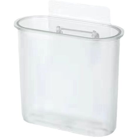 BEBUSINGOTO Soporte de pared para cepillos de dientes de baño - Soporte autoadhesivo para cepillos de dientes eléctricos, pasta de dientes y maquinilla de afeitar.